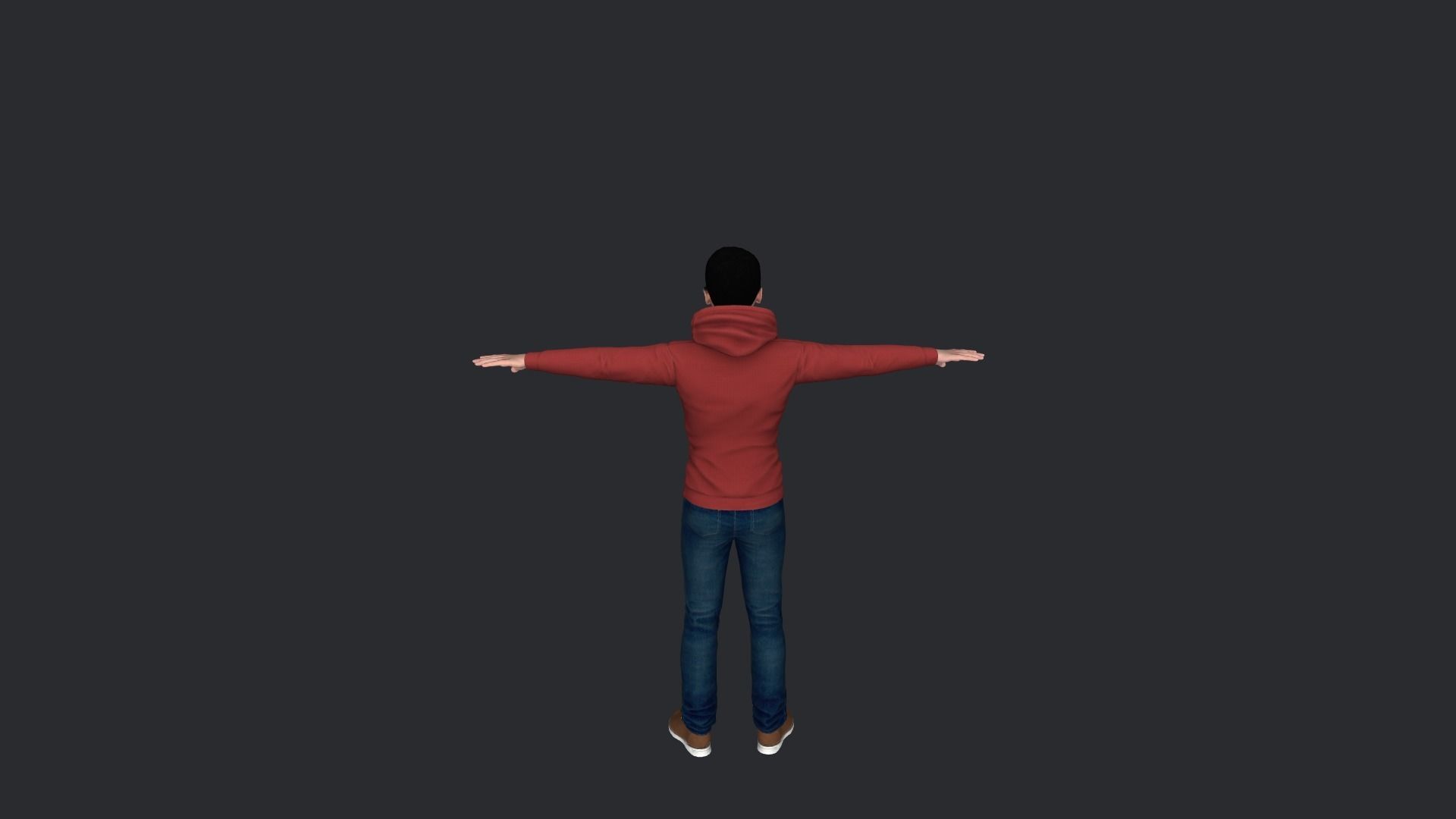Machine Gun Kelly  Hyper Realistic Full Body Rigged Character 3D model_19