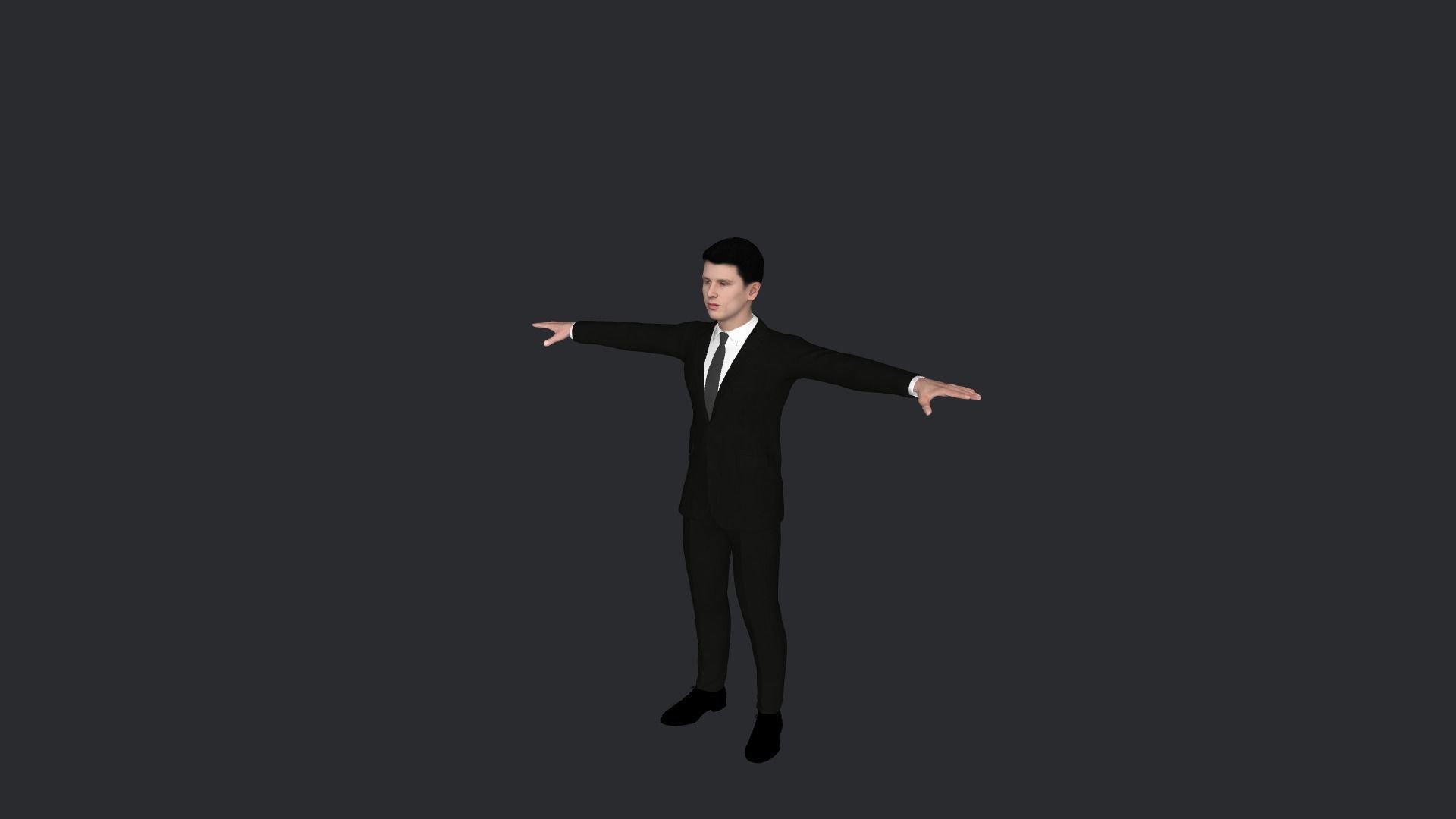 Machine Gun Kelly  Hyper Realistic Full Body Rigged Character 3D model_3