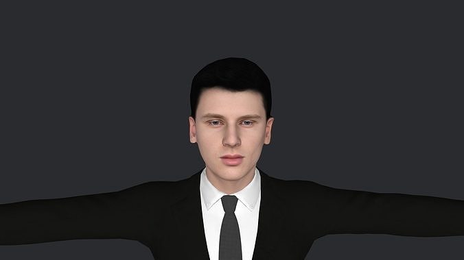 Machine Gun Kelly  Hyper Realistic Full Body Rigged Character 3D model