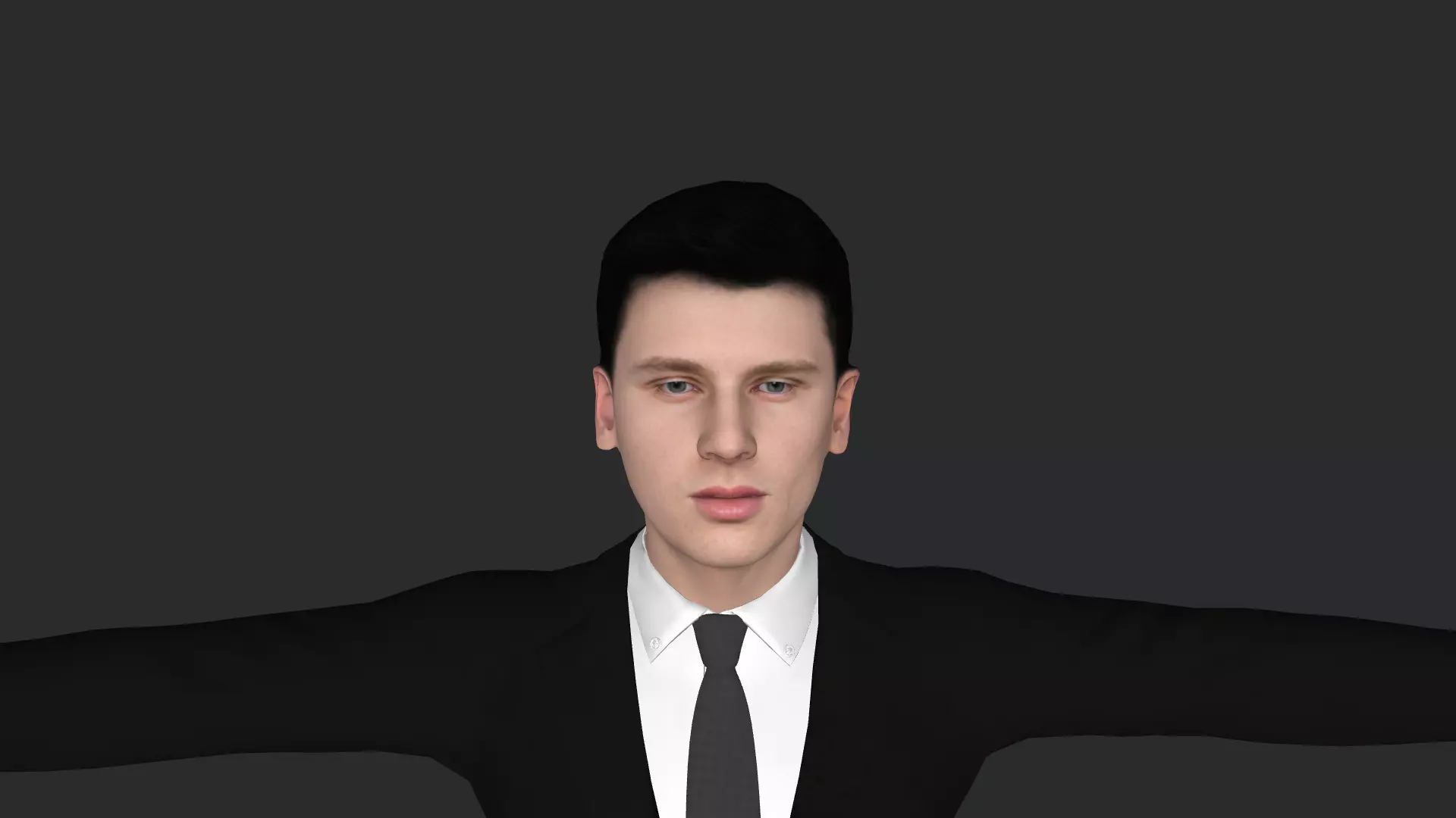 Machine Gun Kelly  Hyper Realistic Full Body Rigged Character 3D model_0