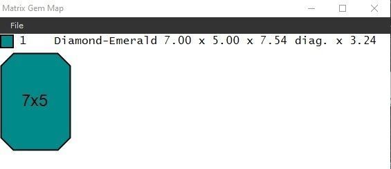 Diamond Emerald Engagement Ring 3D print model_1
