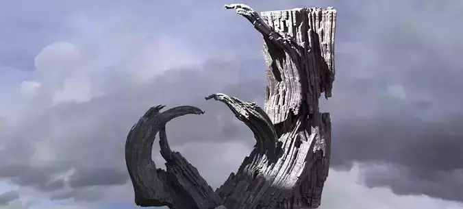 Brothers Grim inspired mountain