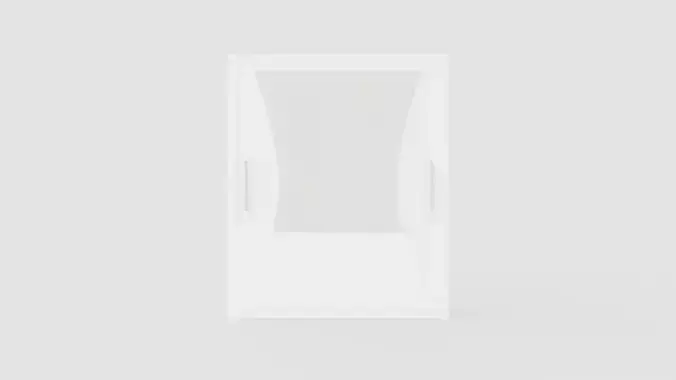 Prague Wardrobe 180 Cm Sliding Doors Curved Mirror