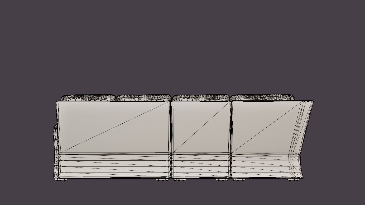 Ashfield sofa group table Low-poly 3D model_5