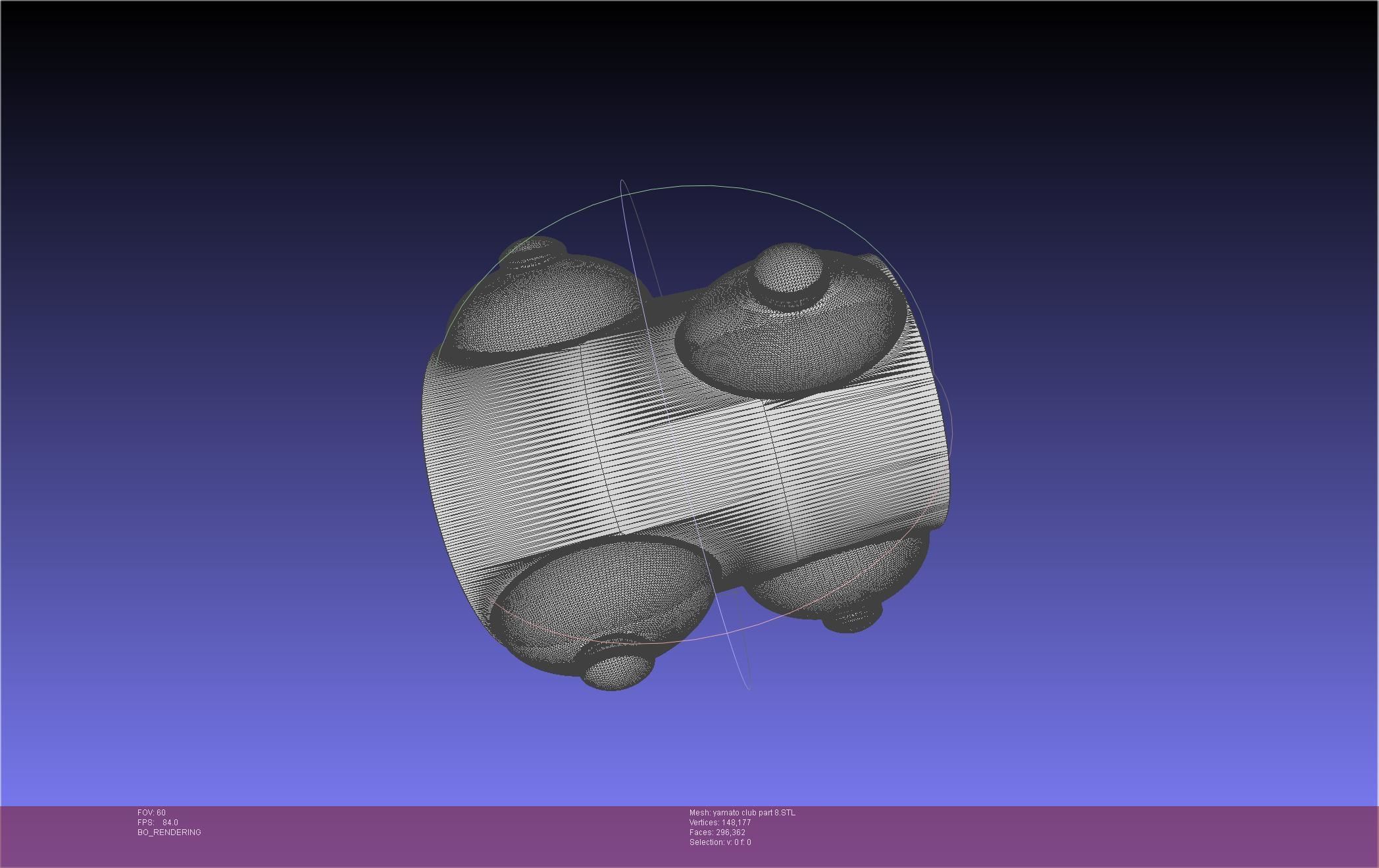 One Piece Yamato Club Printable Assembly 3D print model_124