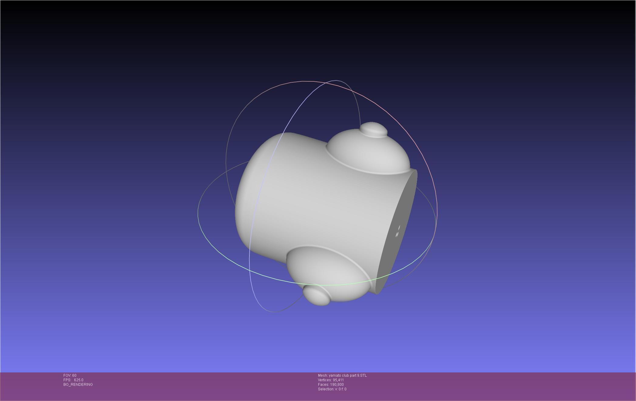 One Piece Yamato Club Printable Assembly 3D print model_131