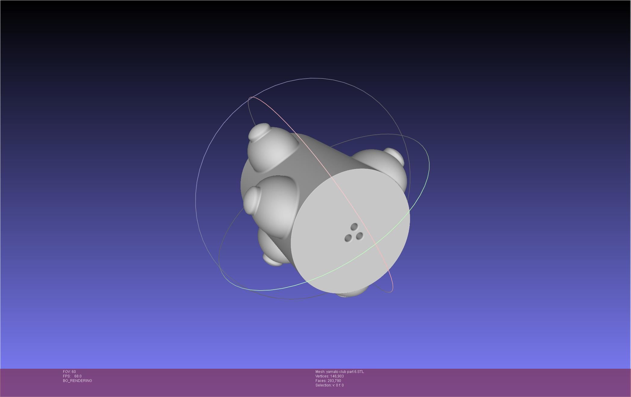 One Piece Yamato Club Printable Assembly 3D print model_101