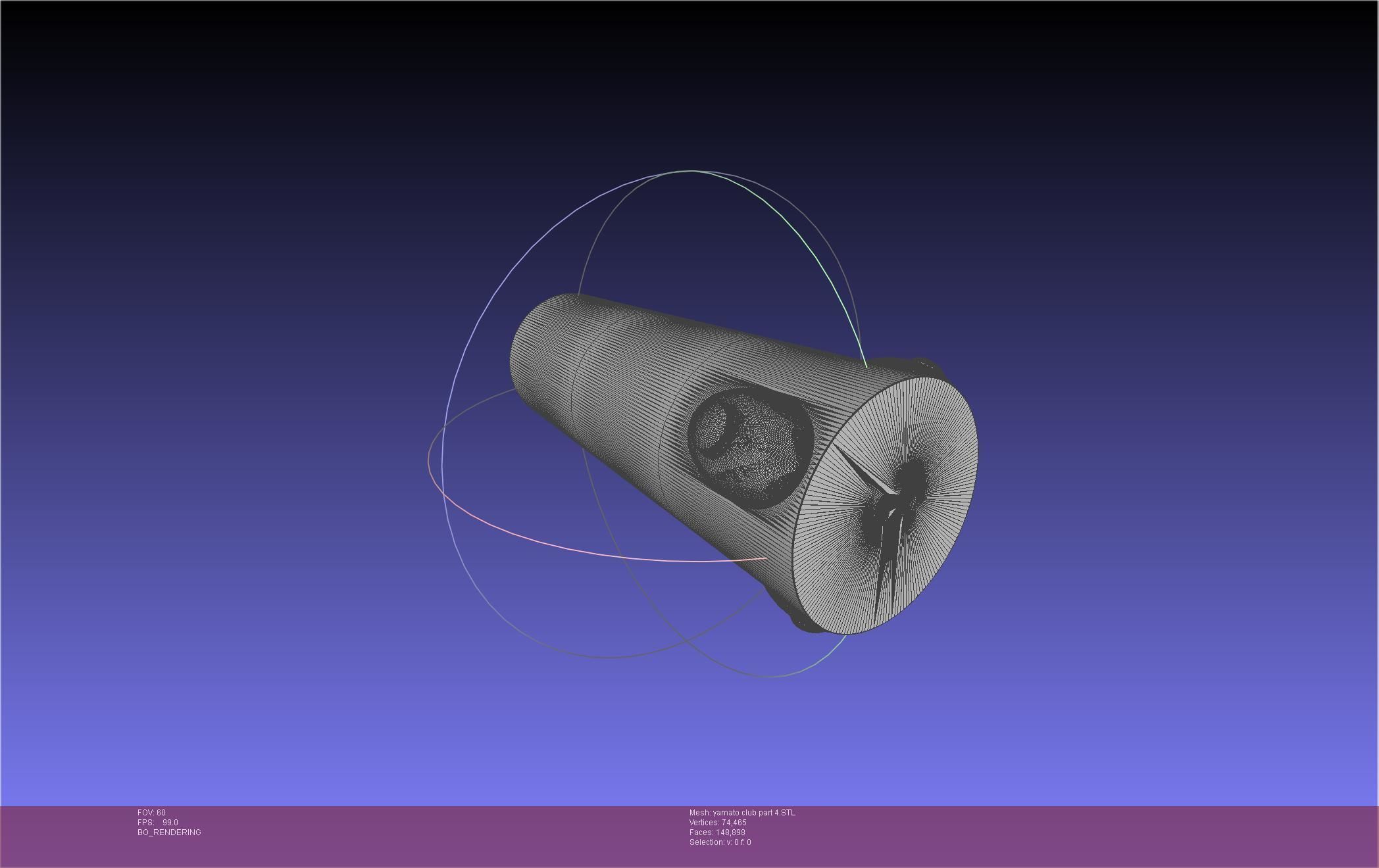 One Piece Yamato Club Printable Assembly 3D print model_84