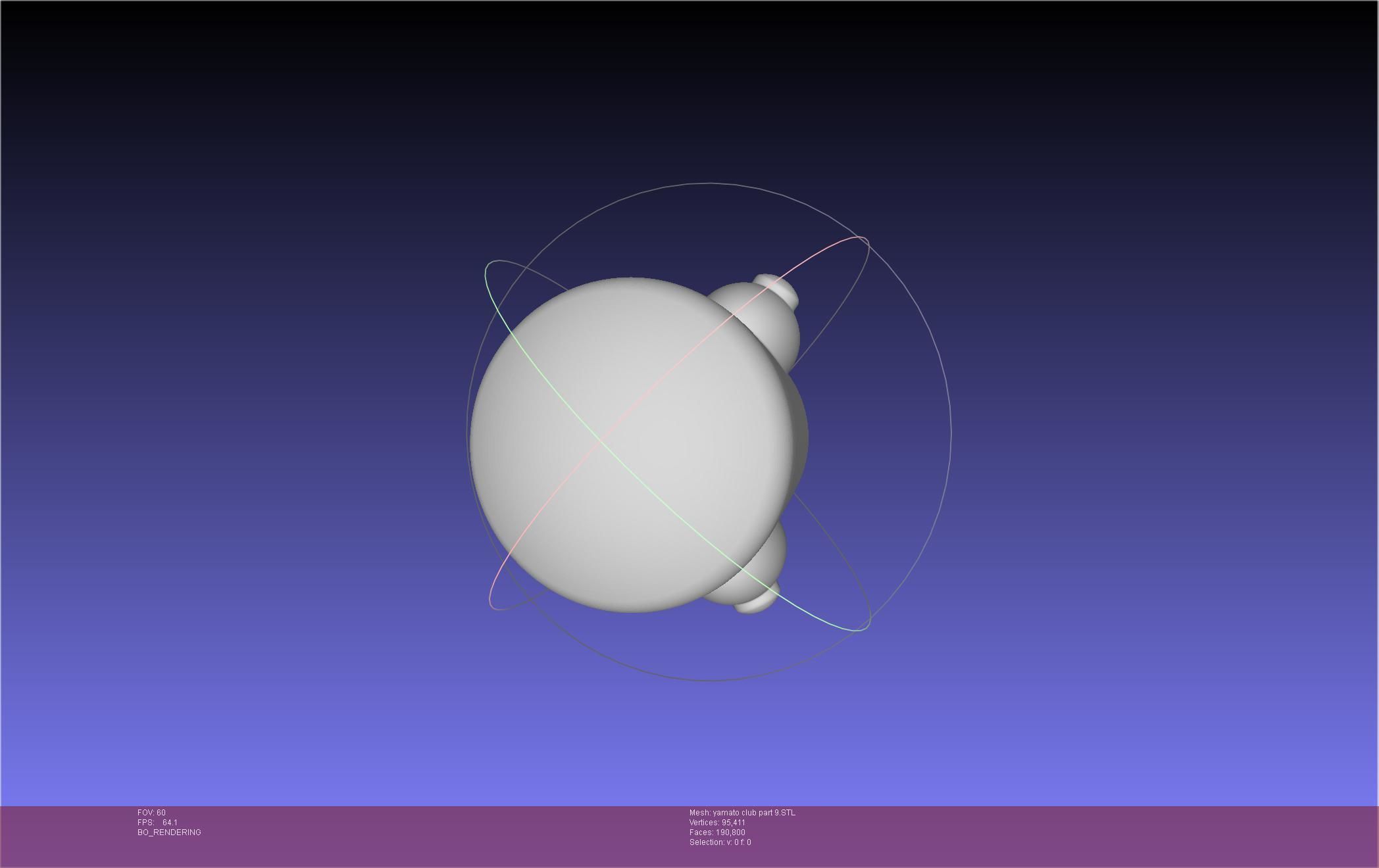 One Piece Yamato Club Printable Assembly 3D print model_128