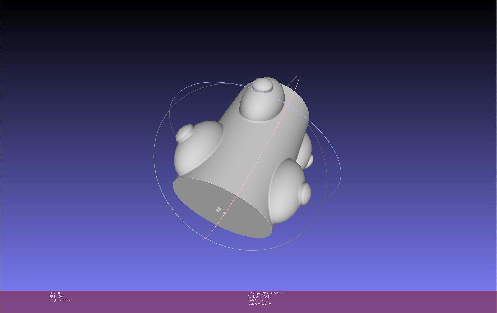 One Piece Yamato Club Printable Assembly 3D print model_102