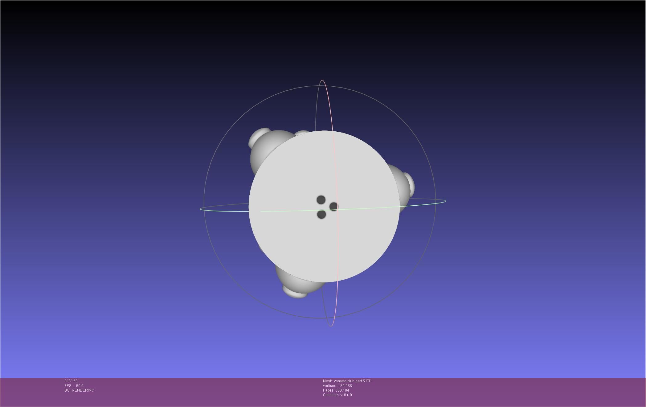 One Piece Yamato Club Printable Assembly 3D print model_86