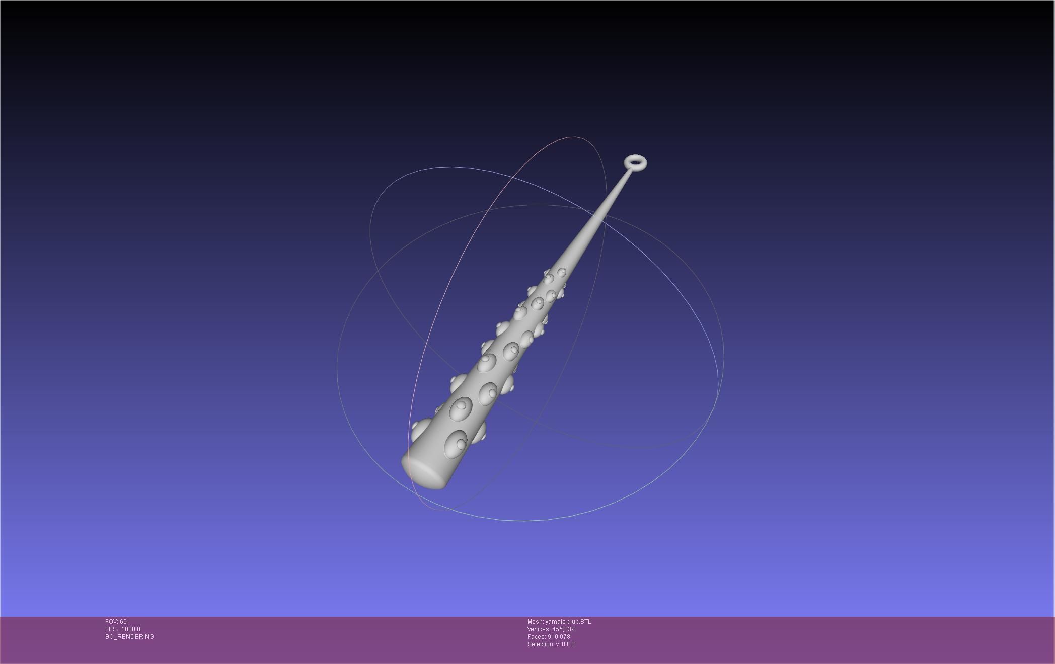 One Piece Yamato Club Printable Assembly 3D print model_2