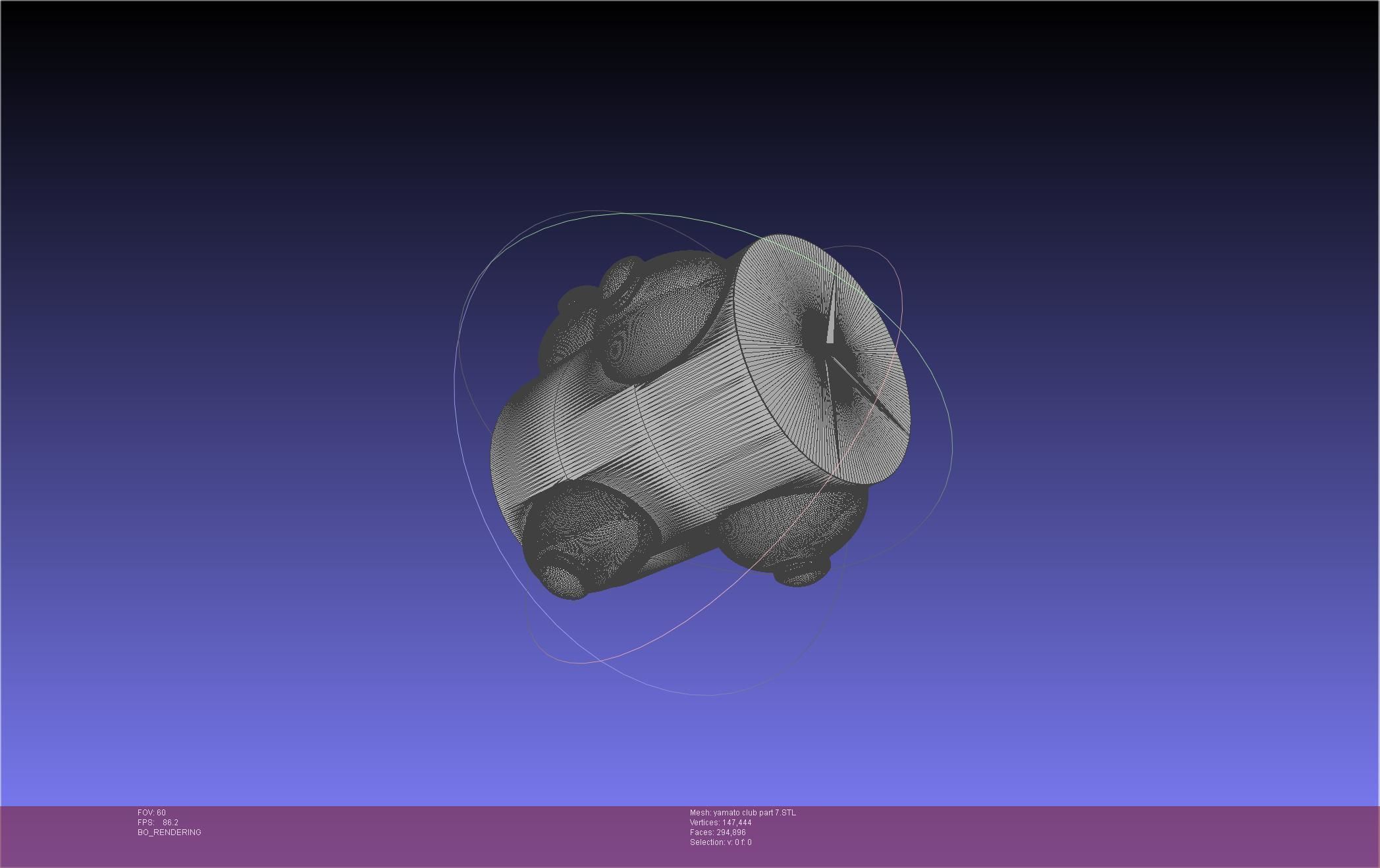 One Piece Yamato Club Printable Assembly 3D print model_114