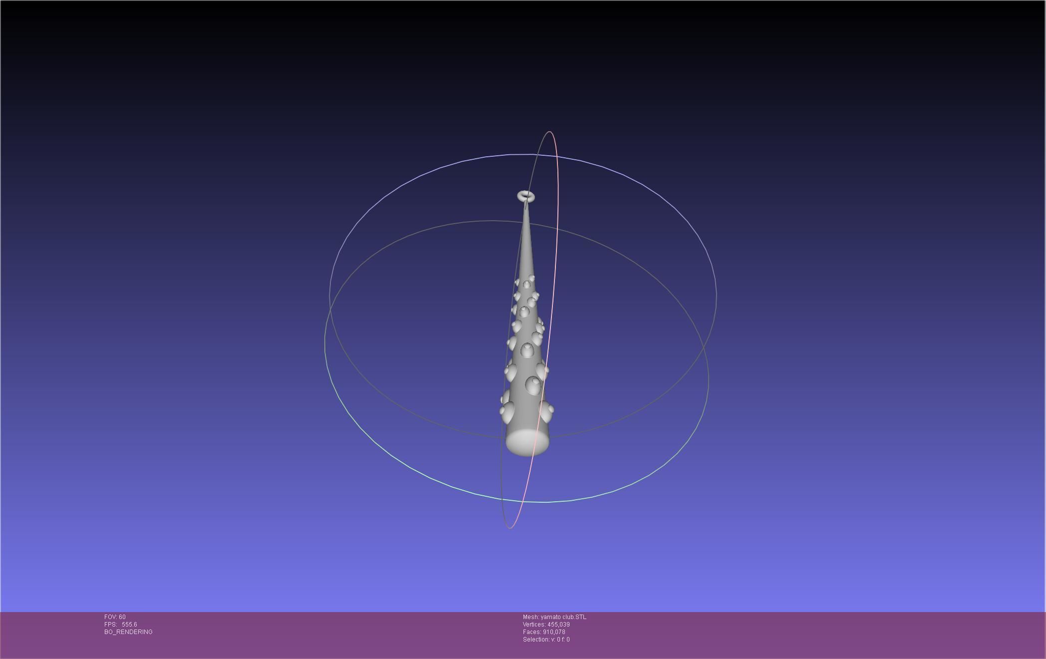 One Piece Yamato Club Printable Assembly 3D print model_6