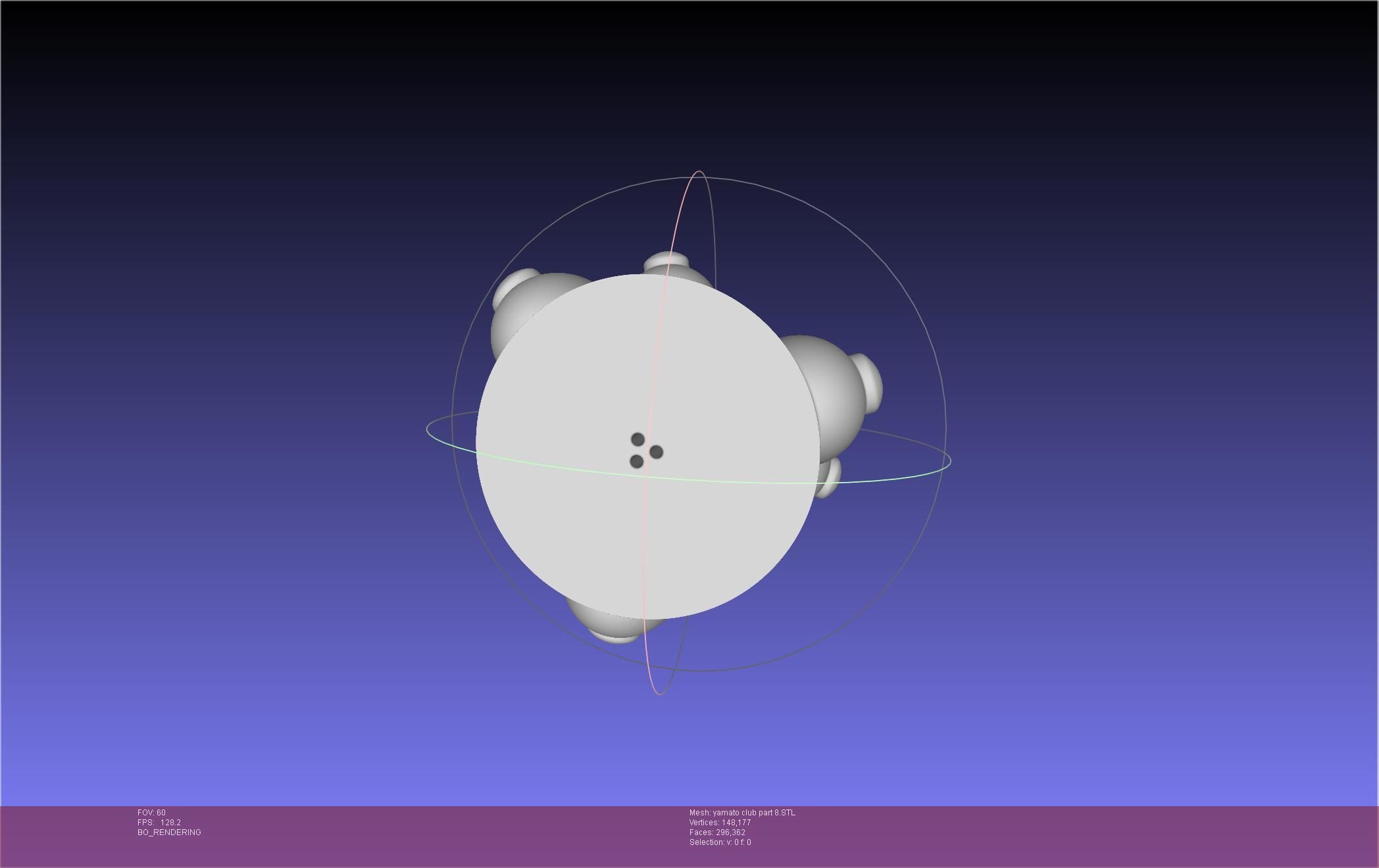 One Piece Yamato Club Printable Assembly 3D print model_111