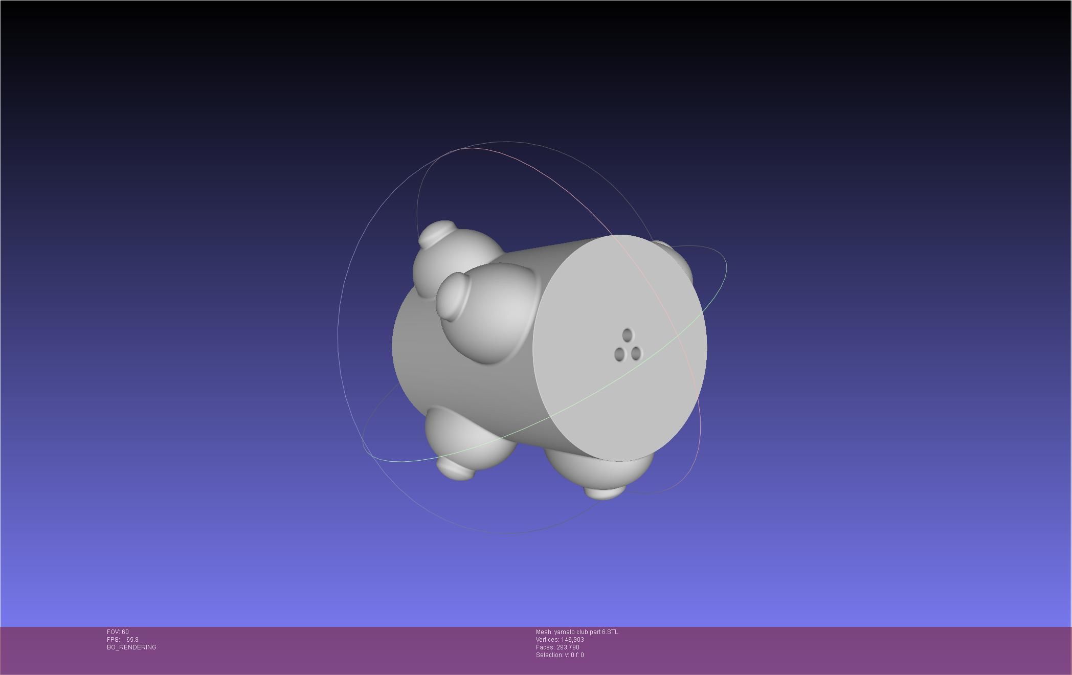 One Piece Yamato Club Printable Assembly 3D print model_100