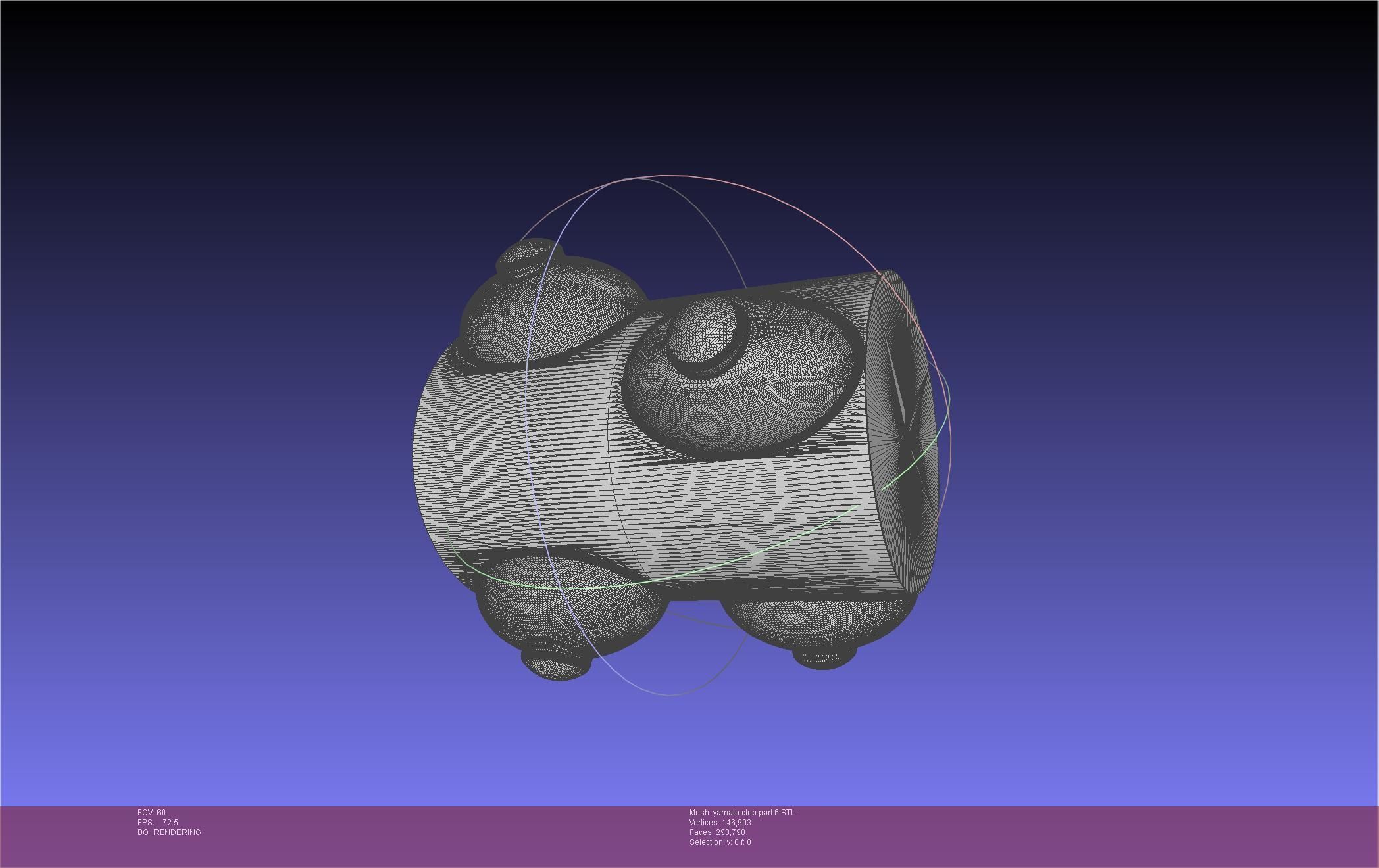 One Piece Yamato Club Printable Assembly 3D print model_104