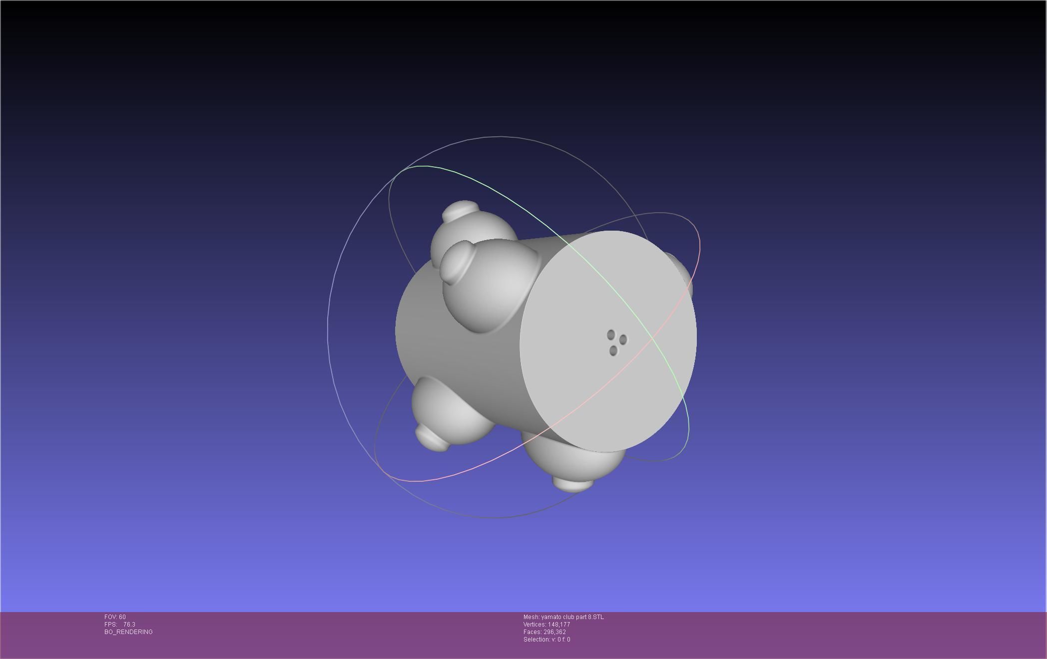 One Piece Yamato Club Printable Assembly 3D print model_110