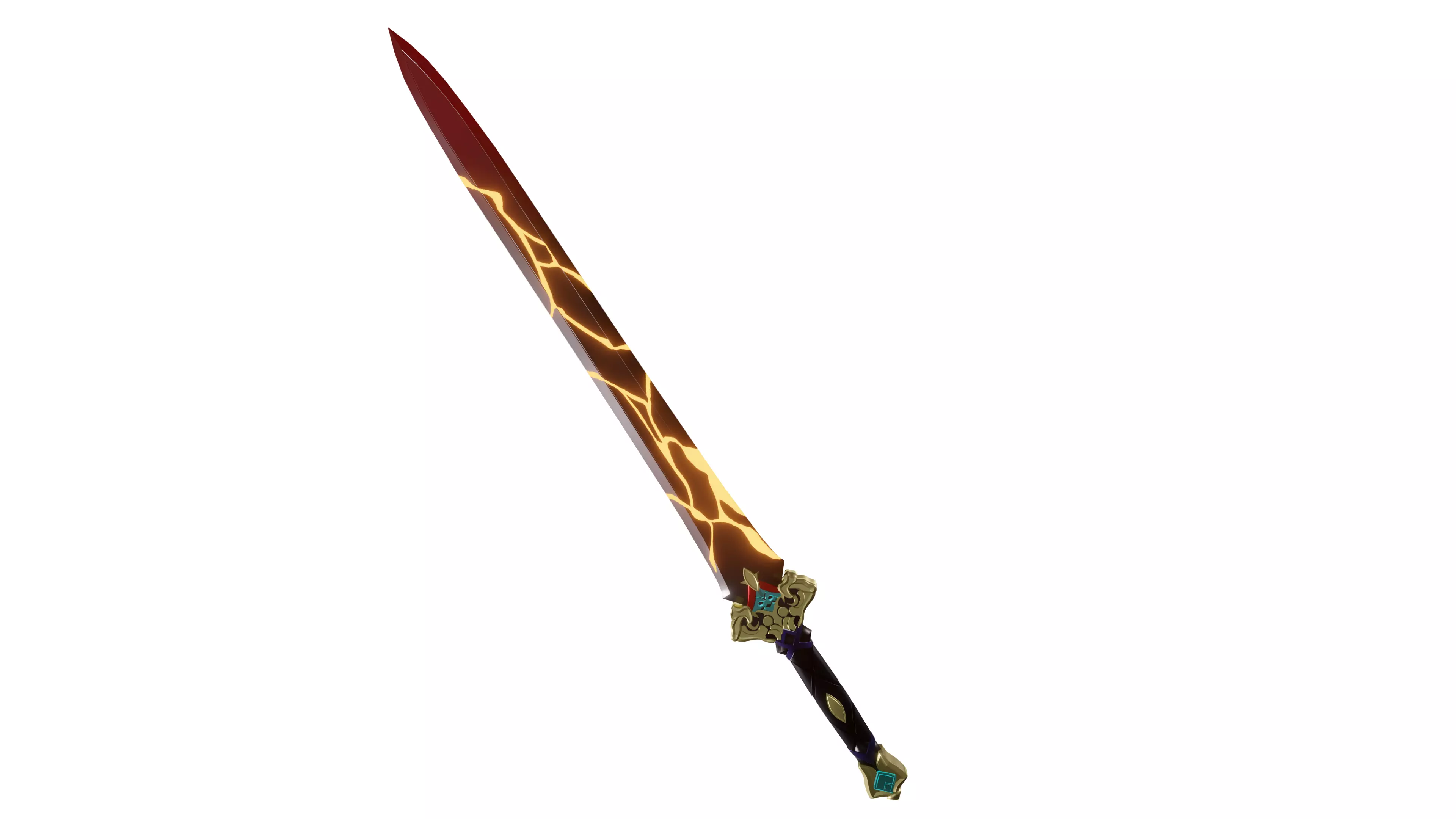 BLADES SWORD FROM HONKAI STAR RAIL 3D model_0