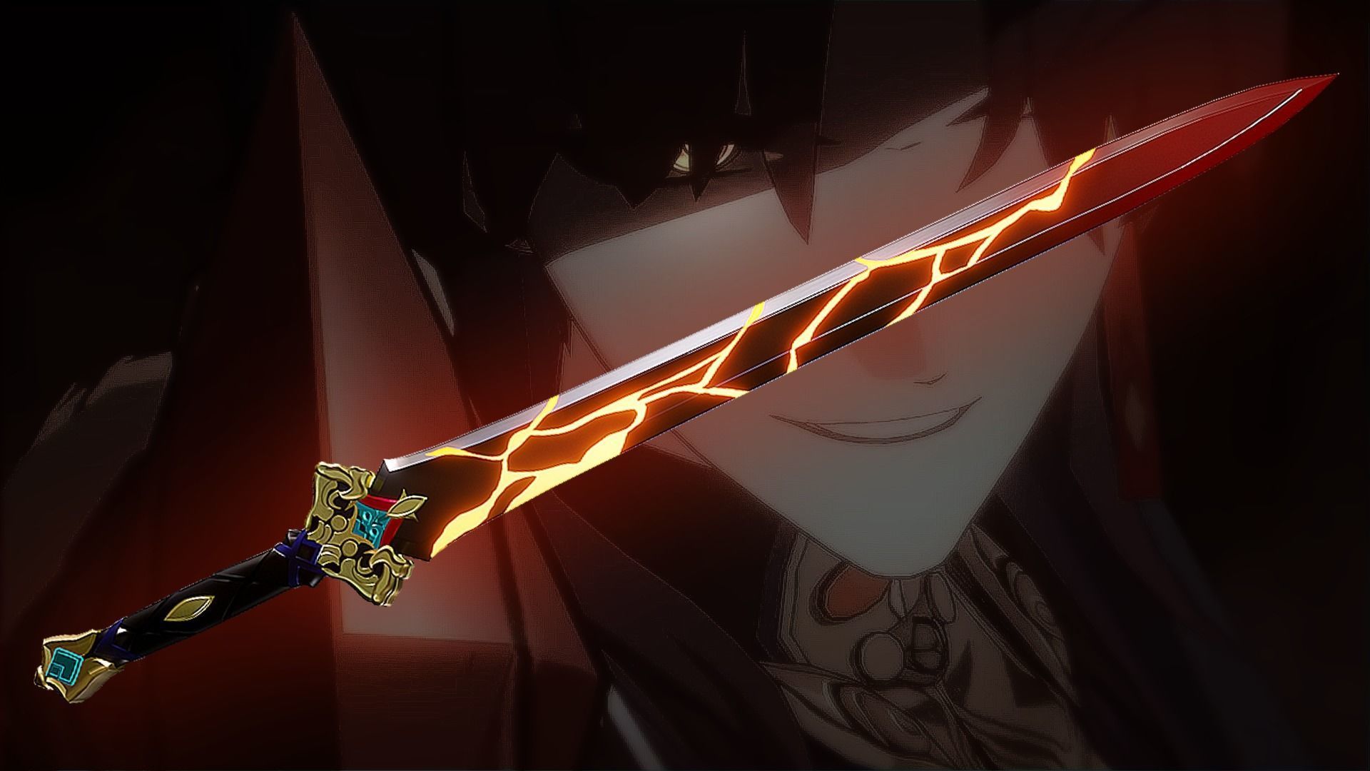 BLADES SWORD FROM HONKAI STAR RAIL 3D model_1