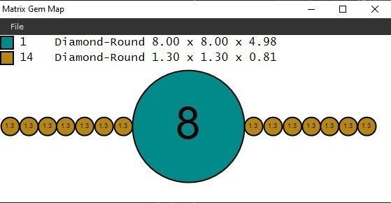 6 Prong Diamond Engagement Ring  3D print model_1