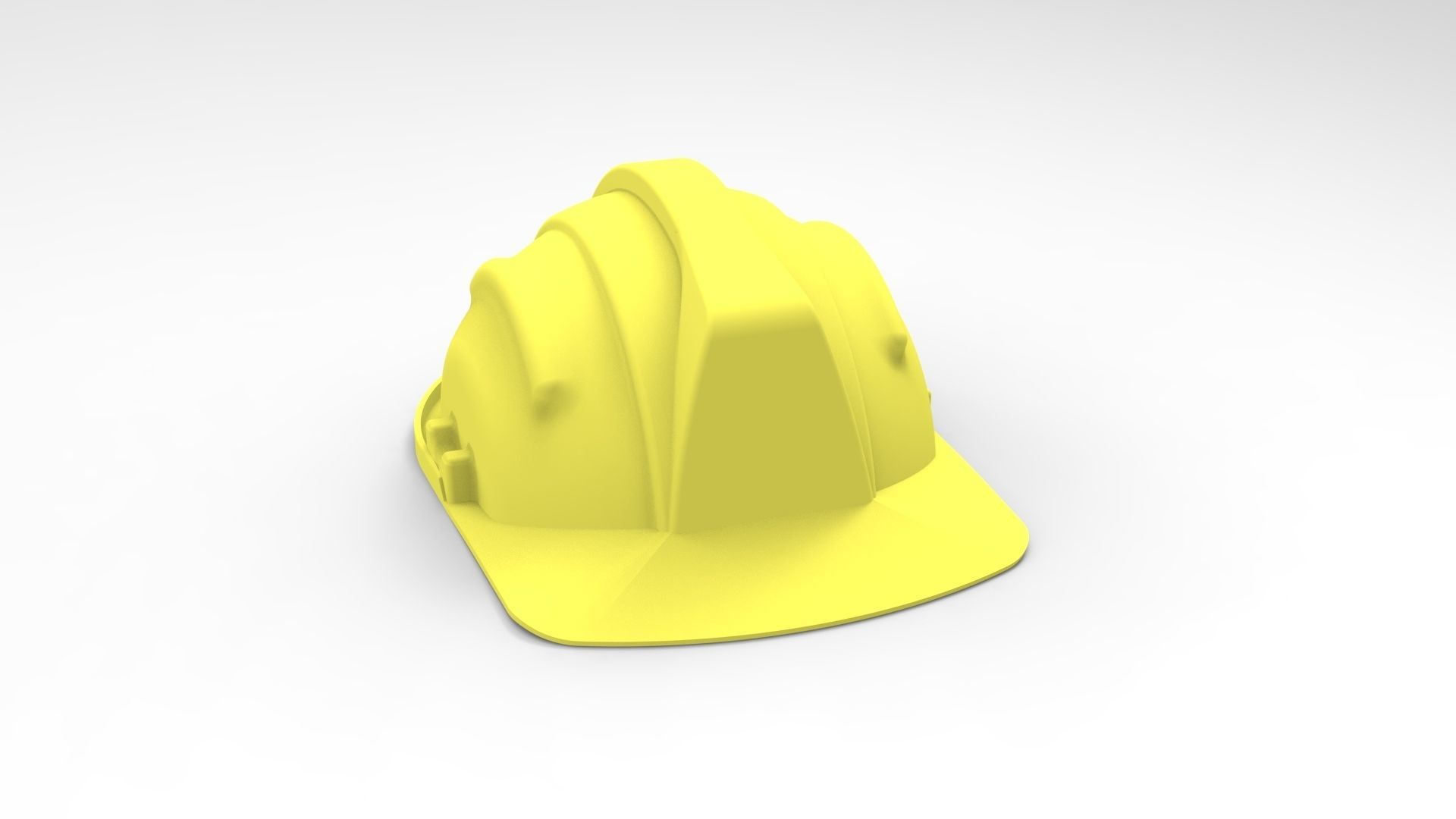 Industrial Helmet 3D model_4