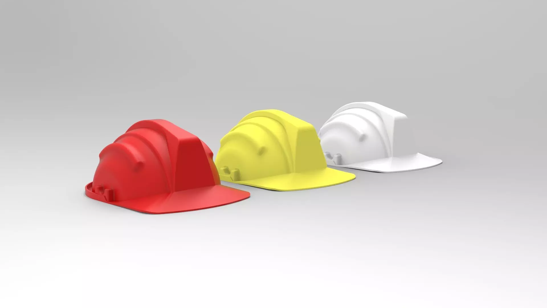 Industrial Helmet 3D model_0