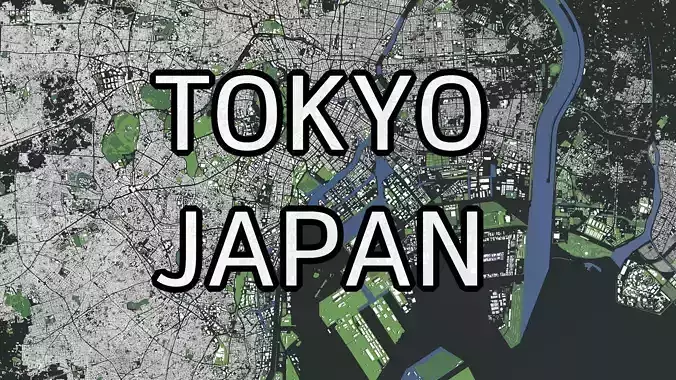 Tokyo Japan - city and mass buildings