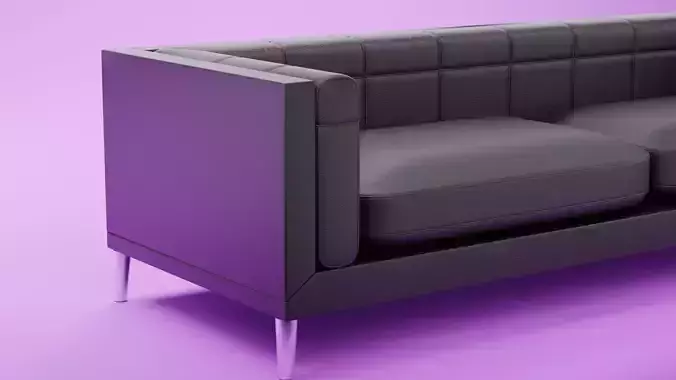 Leather sofa