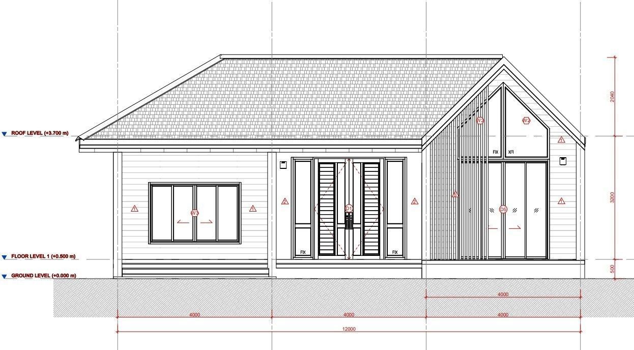 Nordic House BIM Model Vol3 3D model_2