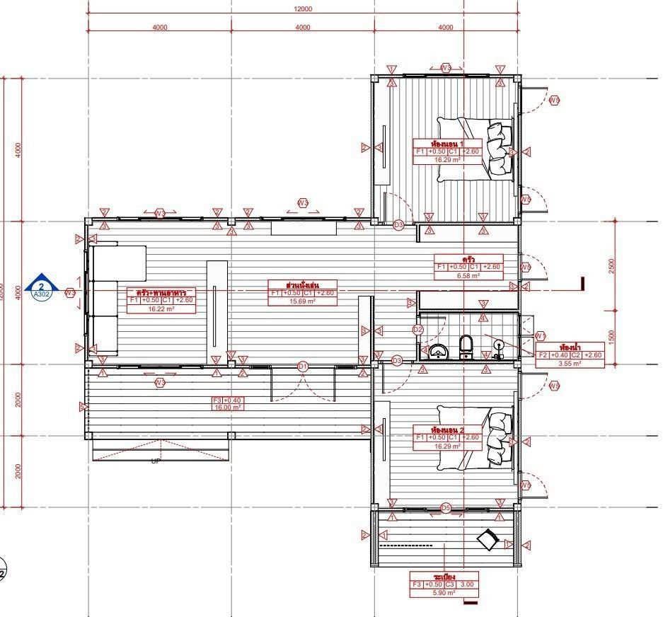 Nordic House BIM Model Vol3 3D model_1