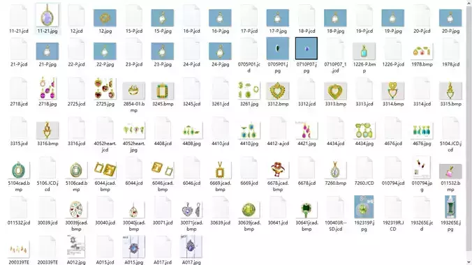 50 Jewelry Pendant Jewelcad