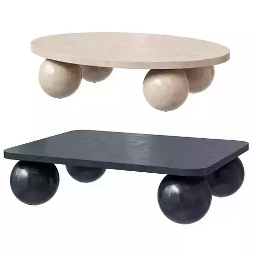 Dawid Shaw Lola coffee and side tables