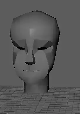 FEMALE HEAD MESH LOW POLY WITH PERFECT TOPOLOGY FREE Free 3D model