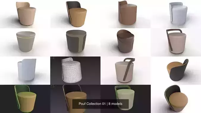 Pouf Collection 01