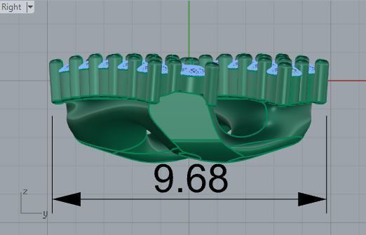 Pave Cumin Chain 3761 3D print model_6