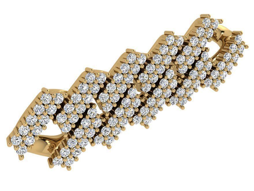 Pave Cumin Chain 3761 3D print model_1