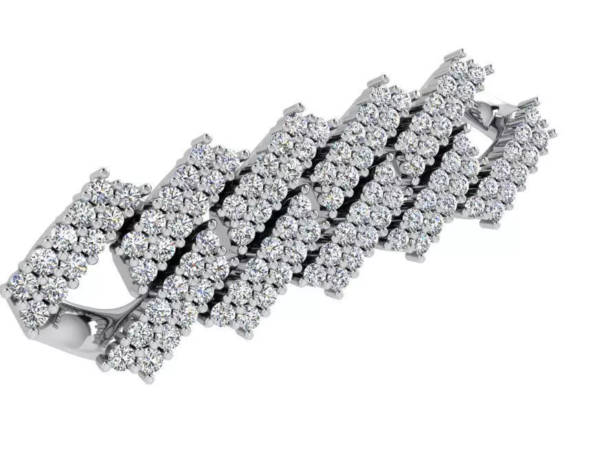 Pave Cumin Chain 3761 3D print model_0