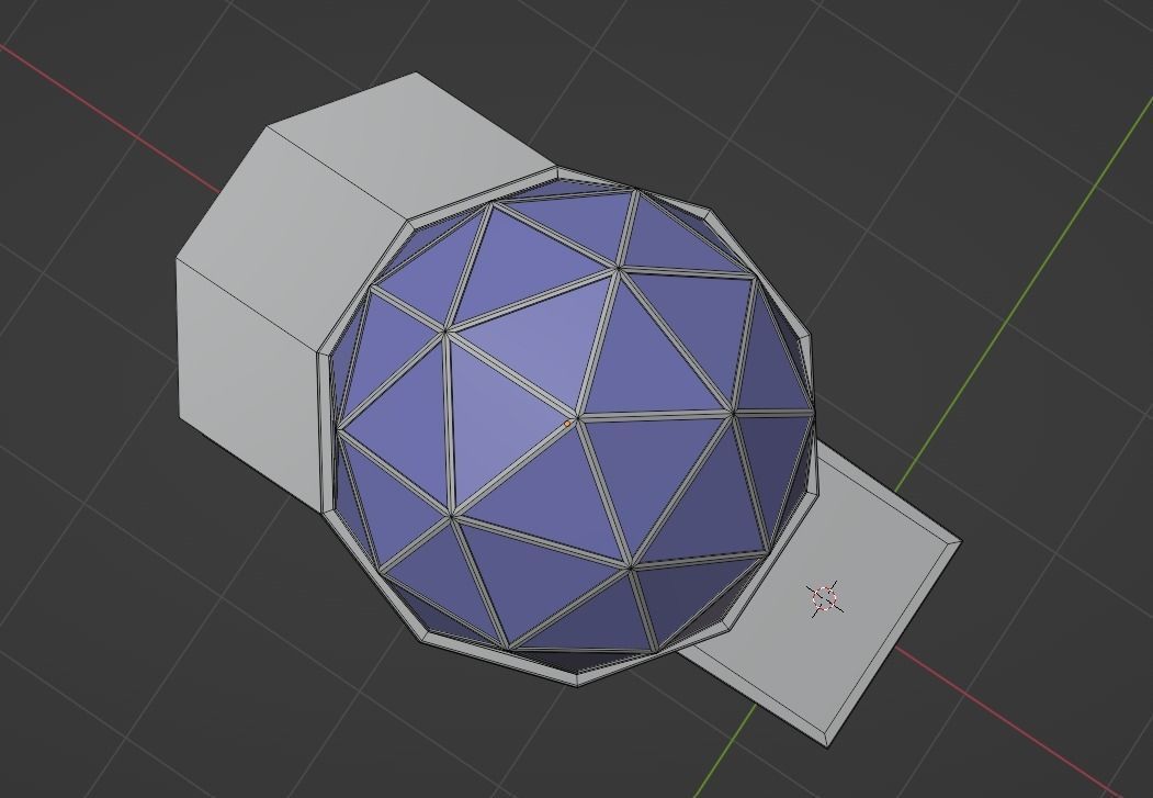 Glamping Hut Concept 3D Model - Blender Cycles Render Low-poly 3D model_3