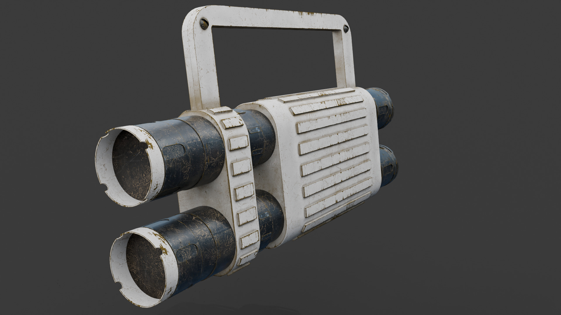 Multi Frequency Spotlight Glow Rod Low-poly 3D model_1