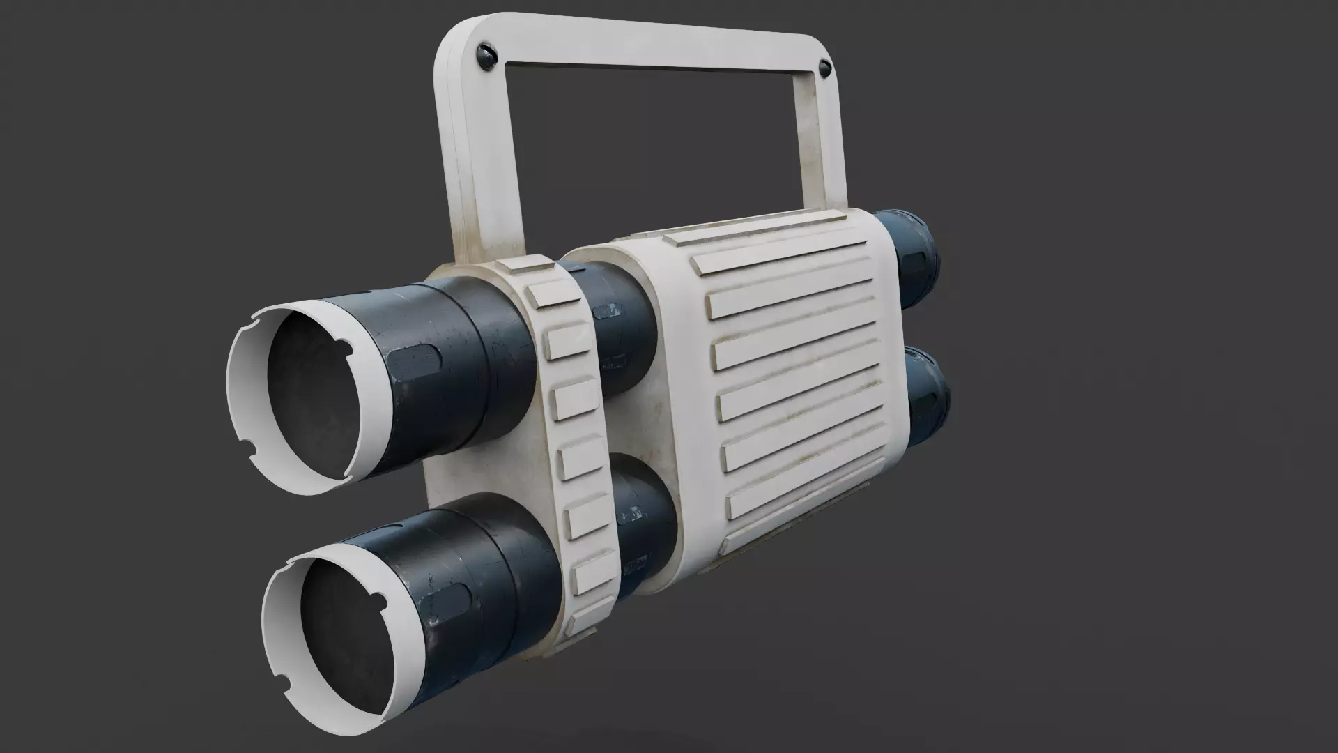 Multi Frequency Spotlight Glow Rod Low-poly 3D model_0