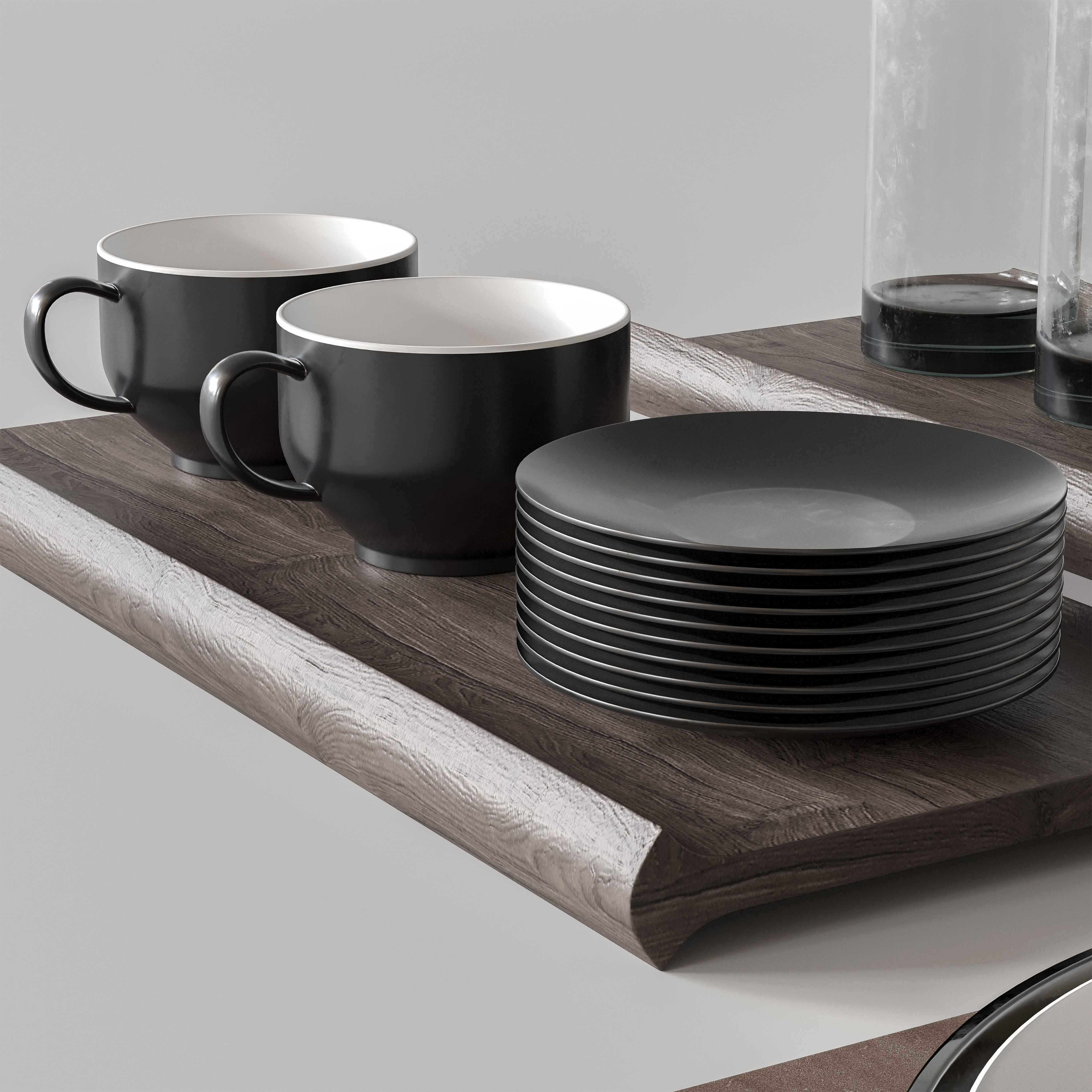 Tableware 08 3D model_3