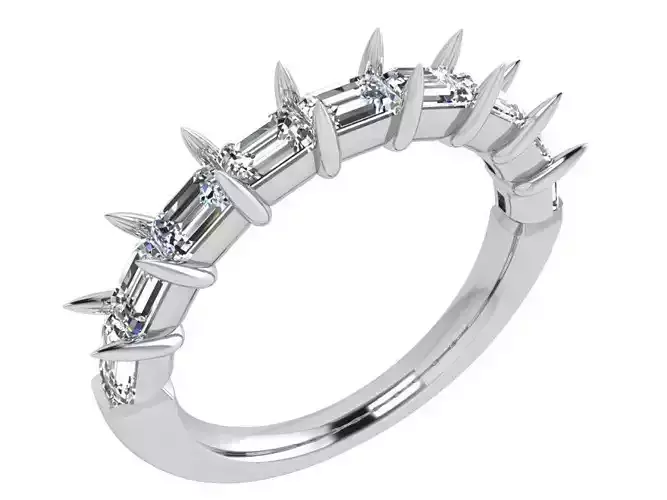 Emerald Band Ring 3780