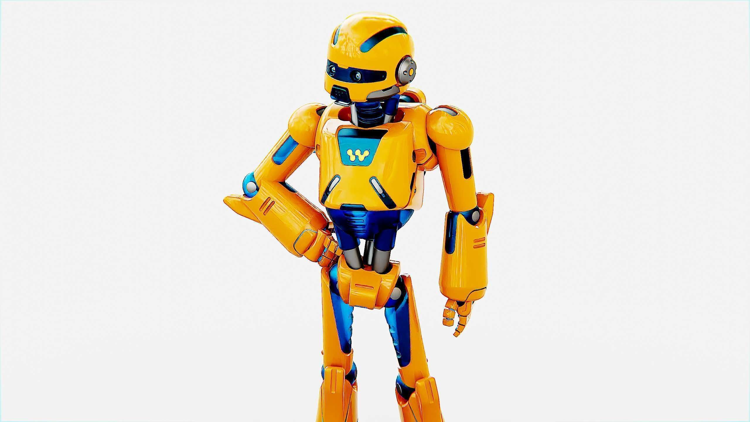 TOON DROID MALLOW  Rigged for Unreal Engine - Unity - MIXAMO 3D model_28