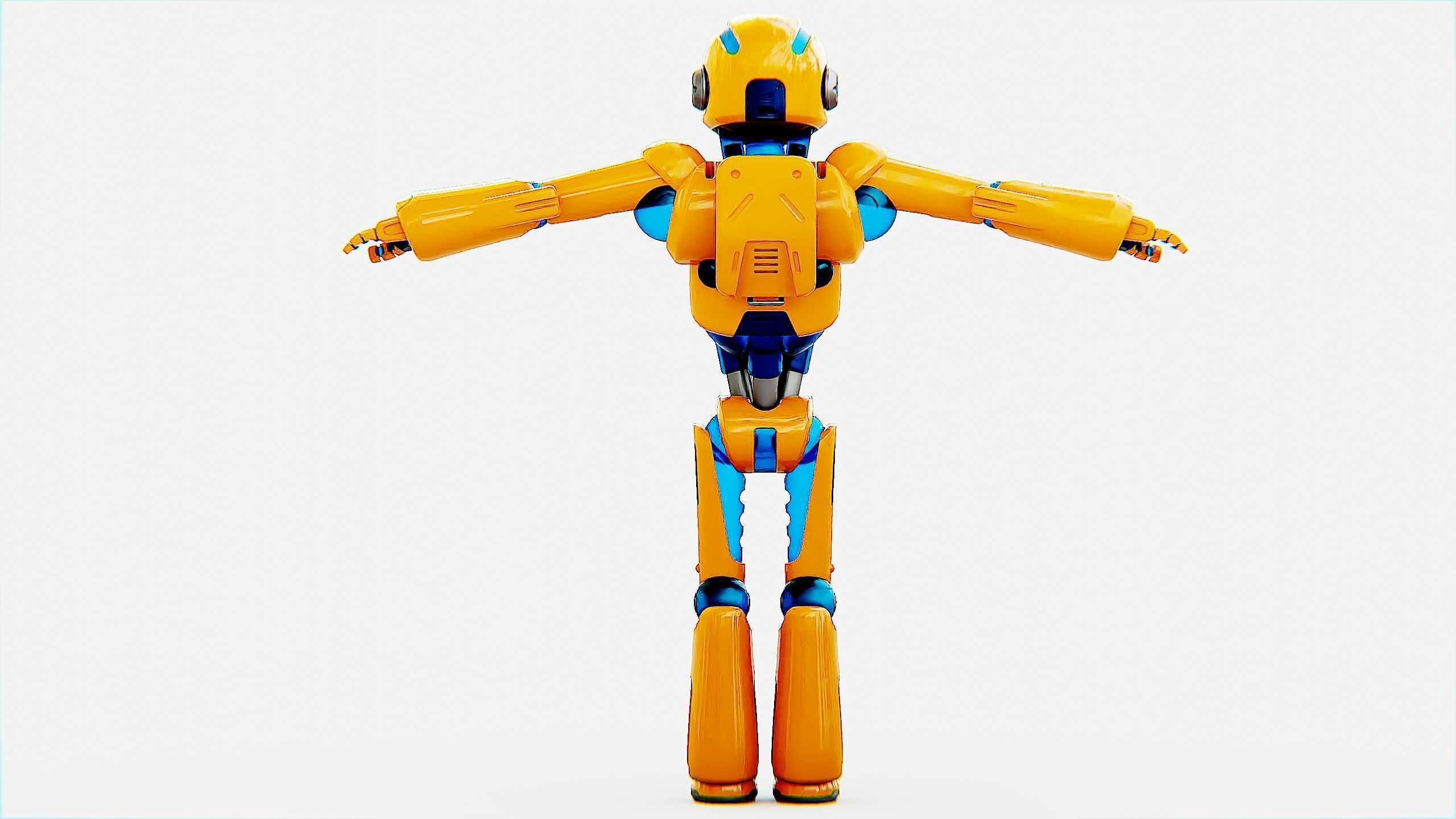 TOON DROID MALLOW  Rigged for Unreal Engine - Unity - MIXAMO 3D model_31