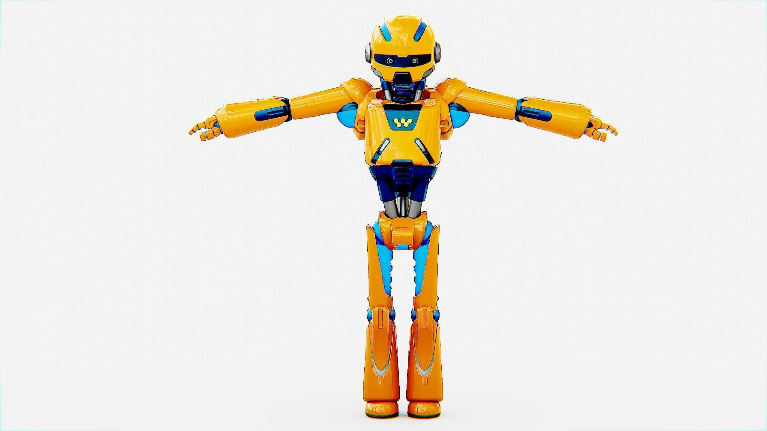 TOON DROID MALLOW  Rigged for Unreal Engine - Unity - MIXAMO 3D model_30