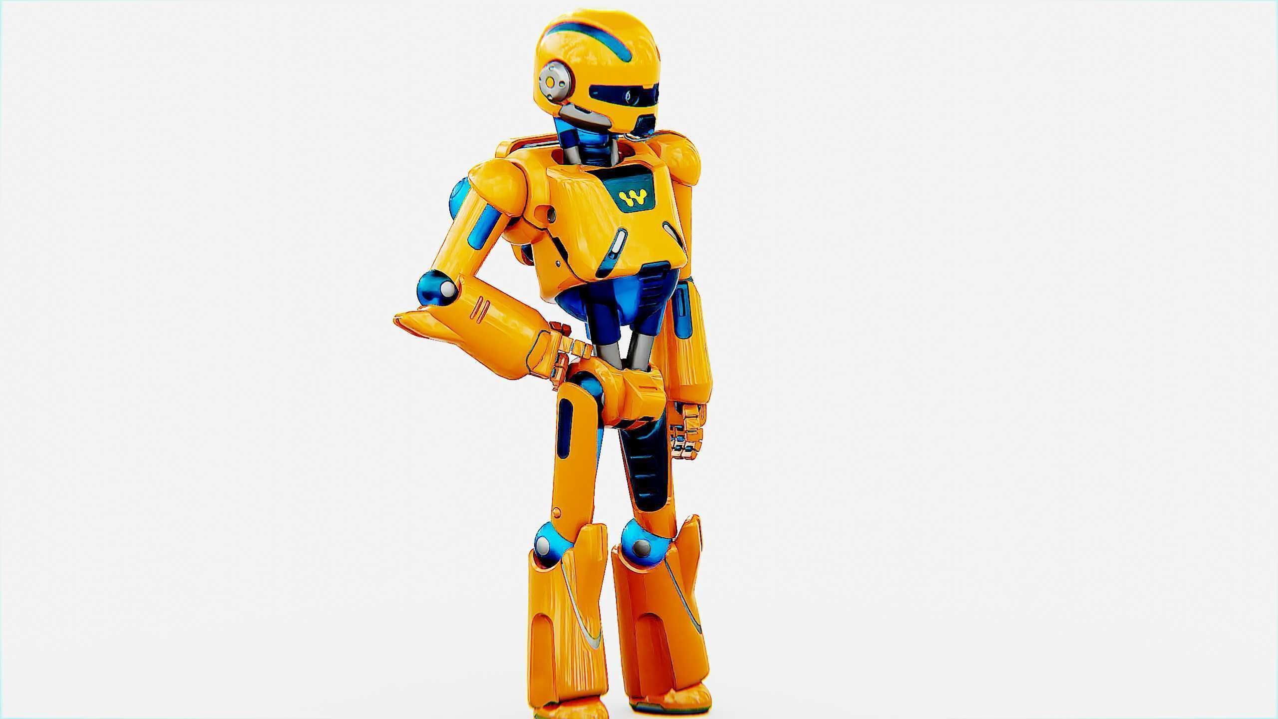 TOON DROID MALLOW  Rigged for Unreal Engine - Unity - MIXAMO 3D model_22