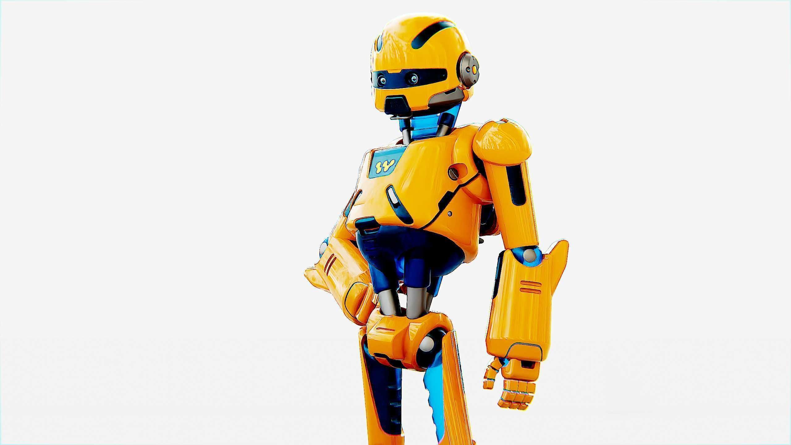 TOON DROID MALLOW  Rigged for Unreal Engine - Unity - MIXAMO 3D model_3