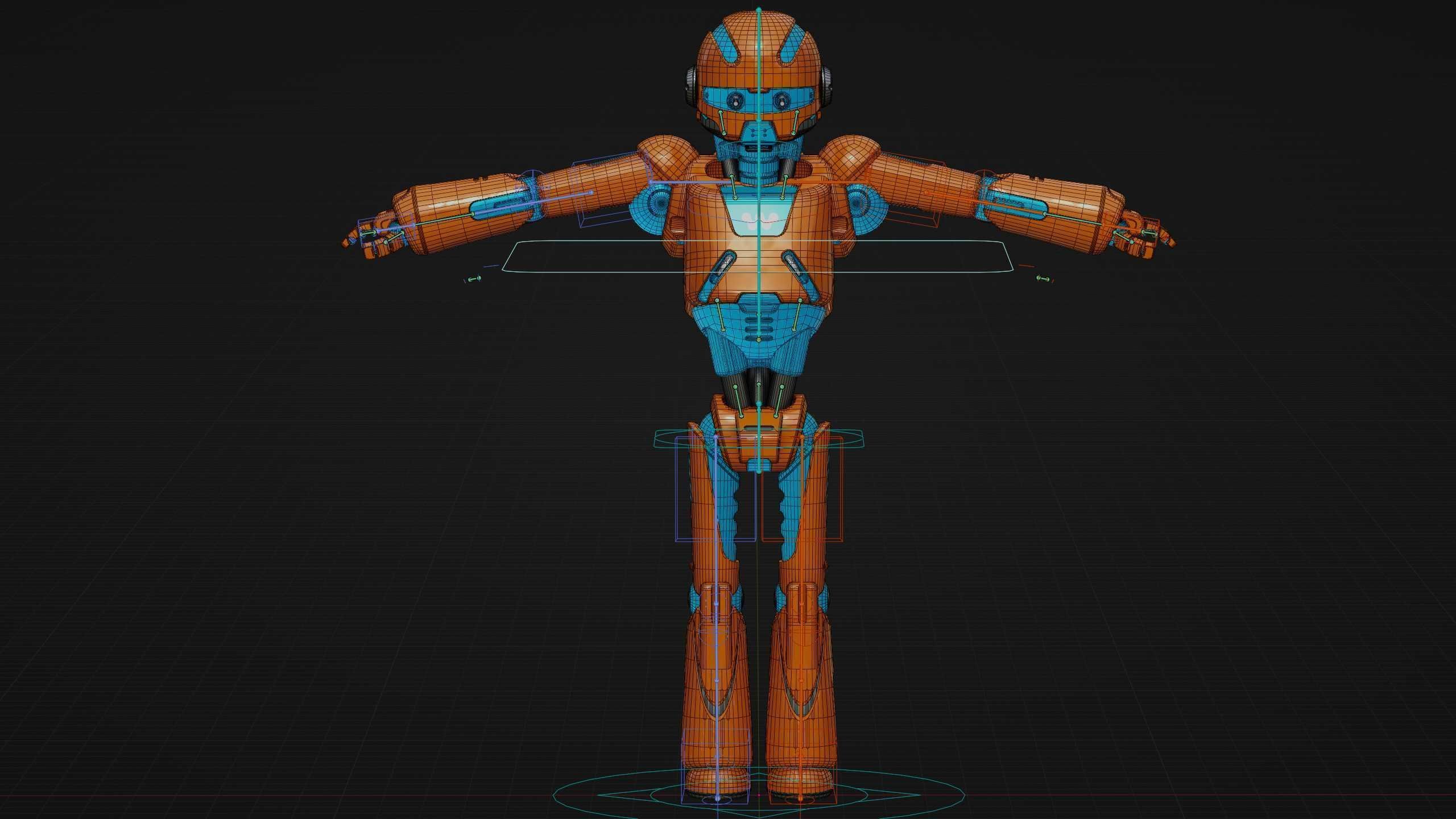 TOON DROID MALLOW  Rigged for Unreal Engine - Unity - MIXAMO 3D model_39