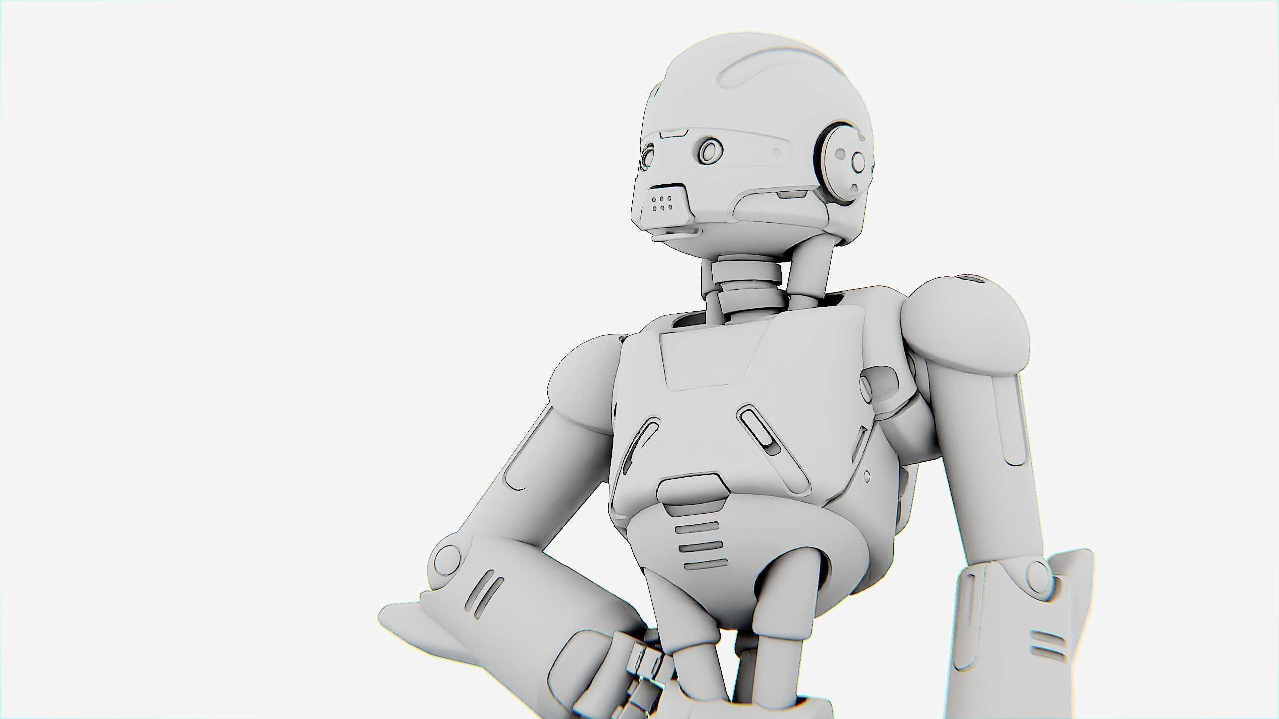 TOON DROID MALLOW  Rigged for Unreal Engine - Unity - MIXAMO 3D model_34